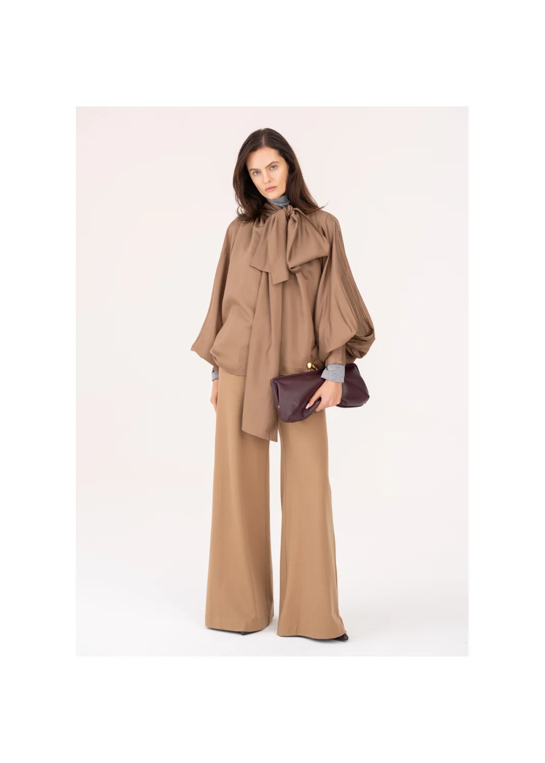  IRISMA toffee blouse - 209835