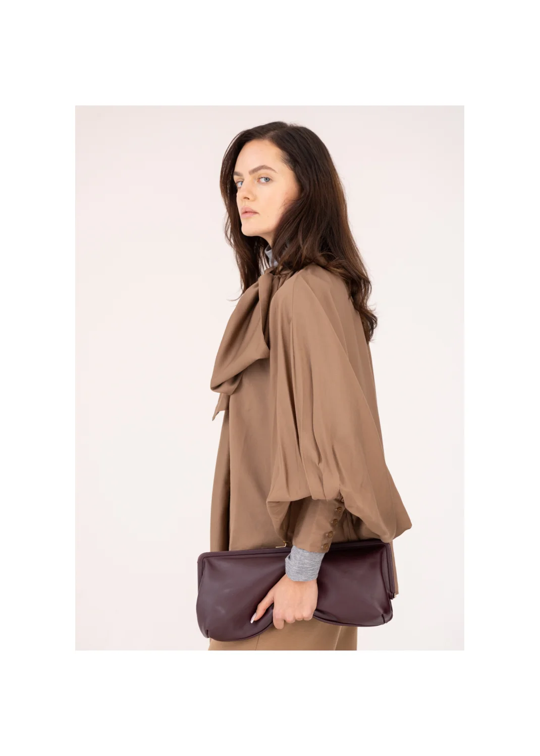  IRISMA toffee blouse - 209836