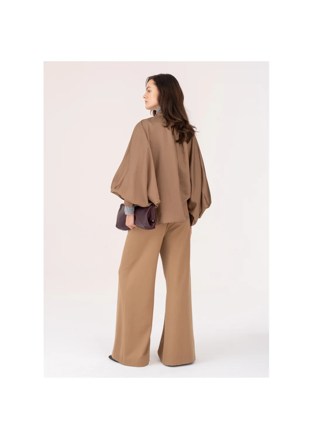  IRISMA toffee blouse - 209837
