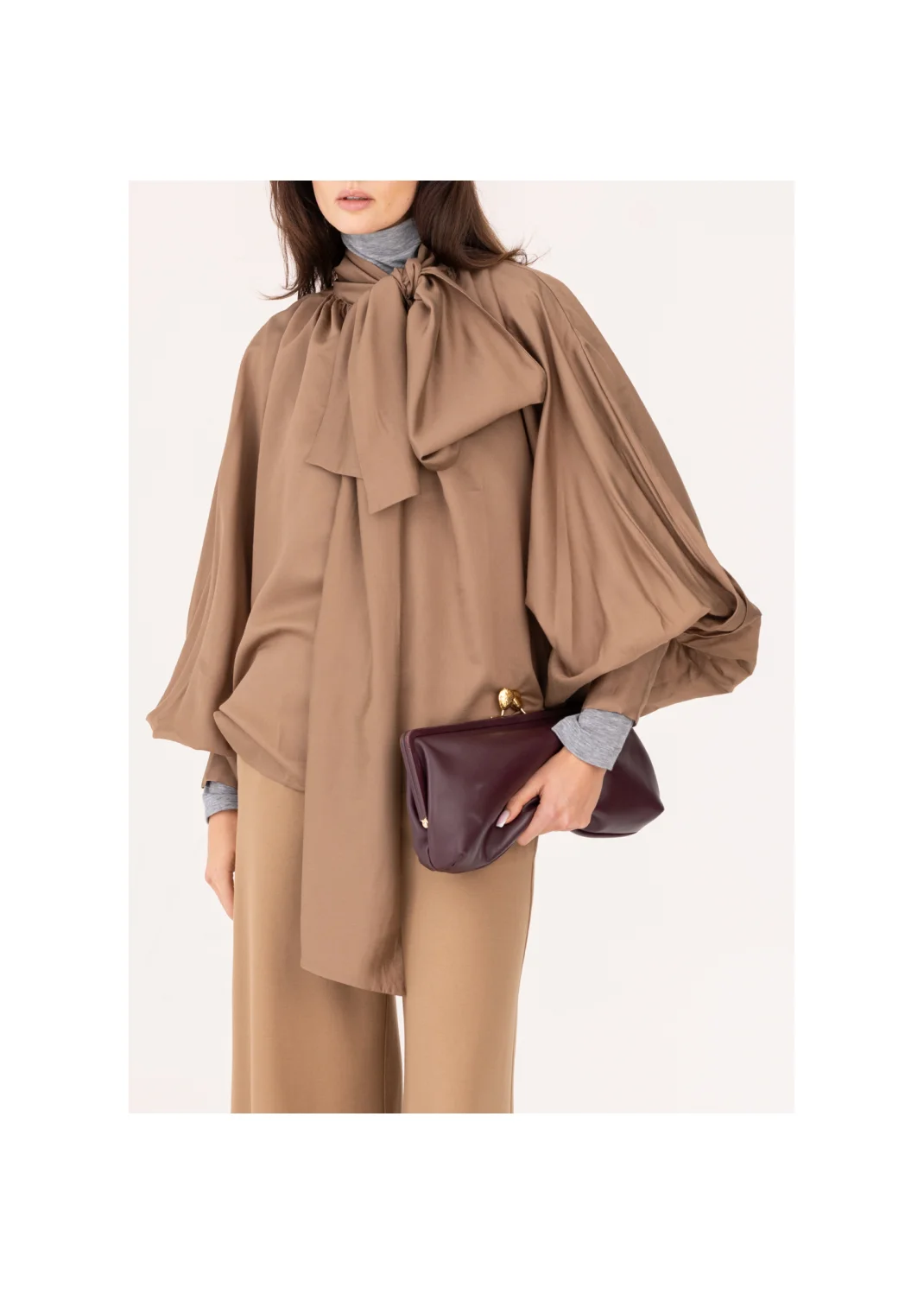  IRISMA toffee blouse - 209838