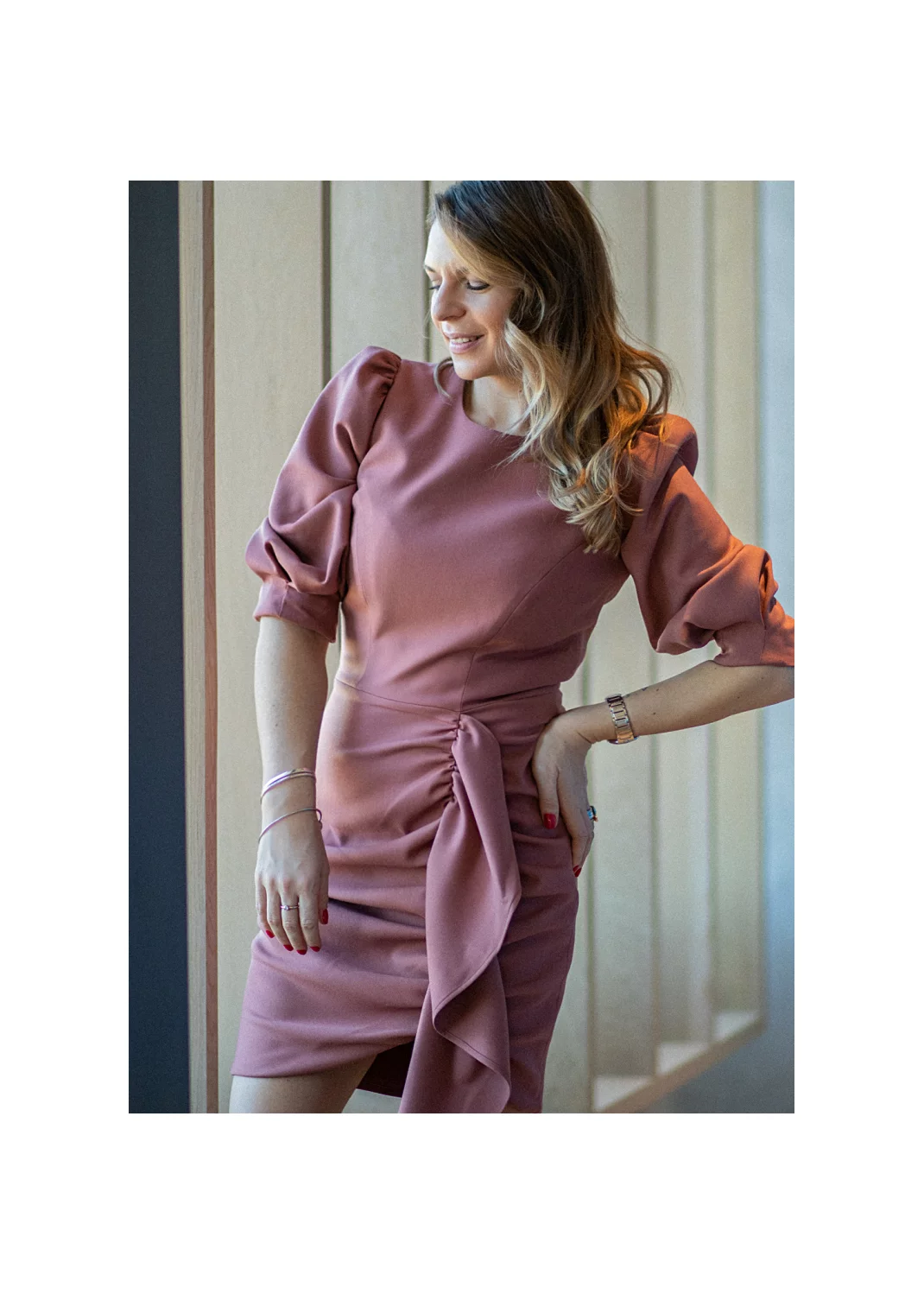 Dress CONSTANCE pink - 165783