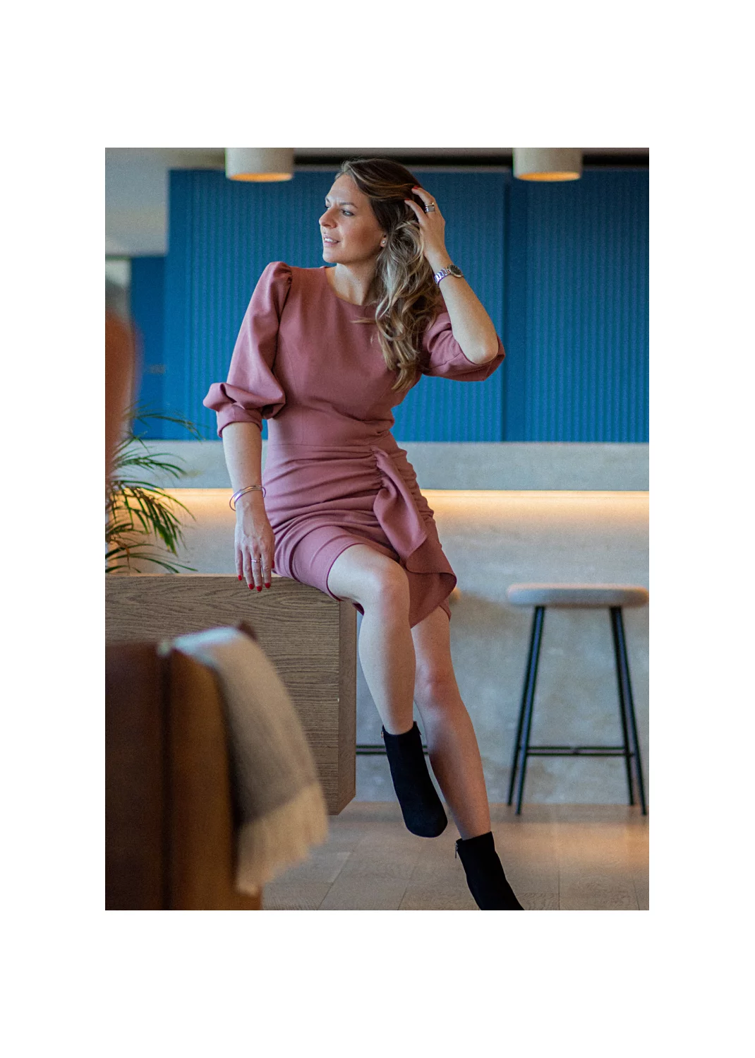 Dress CONSTANCE pink - 165787