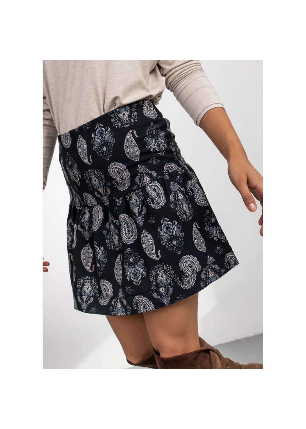 Skirt ANKARA black - 165599