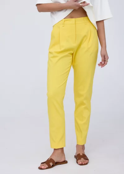 Trousers GIANNI yellow