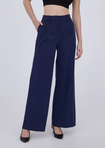 Trousers MARAPII navy blue