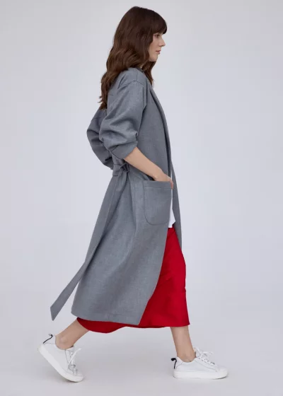 Coat LAVALL grey 