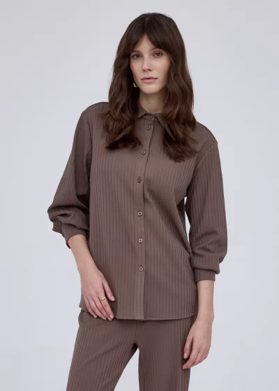 ANSELMA Shirt cocoa