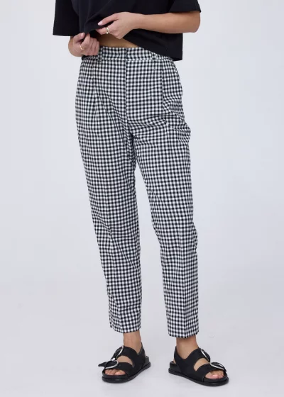 Trousers PAULETTE check