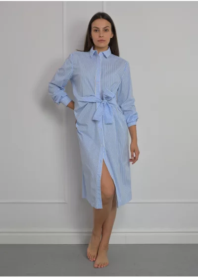 Dress NORAH blue striped