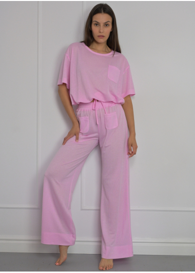 Trousers VICTORIA pink striped