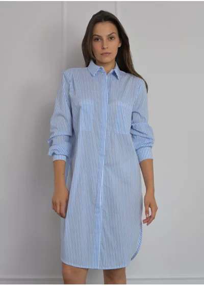 Tunic WENDY blue striped