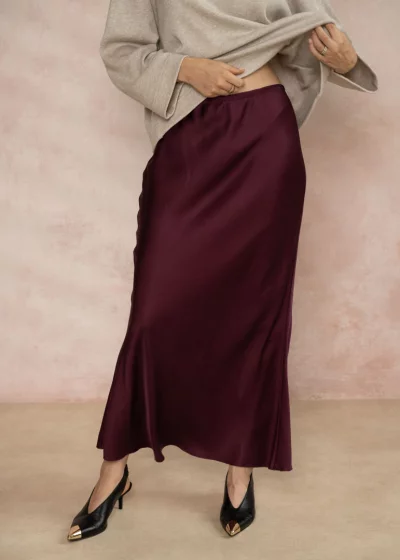 Skirt CLYDE burgund