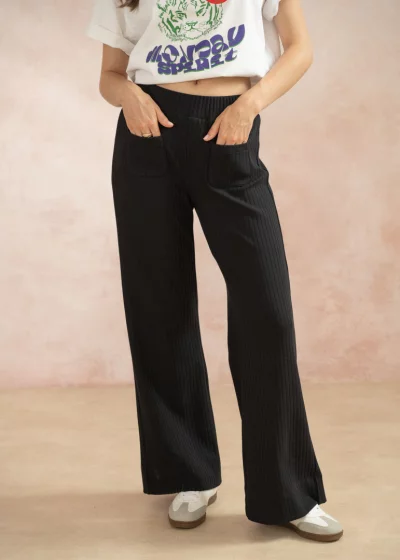 Trousers ANSELMA black