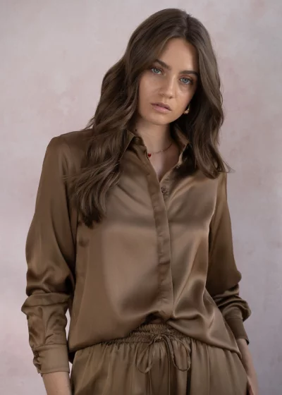 Shirt CAPRICE gold beige