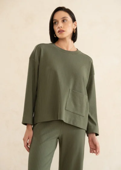 Sweatshirt GARDENIA green