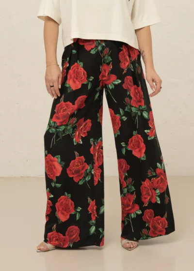 Trousers ROSE roses