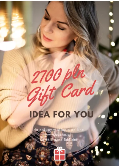 Gift card 2700