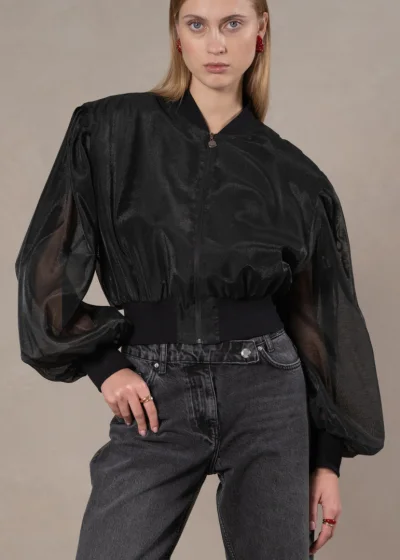 Bomber jacket CARNELIA chiffon