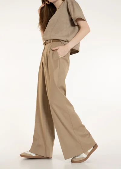 Trousers MUSCARI beige