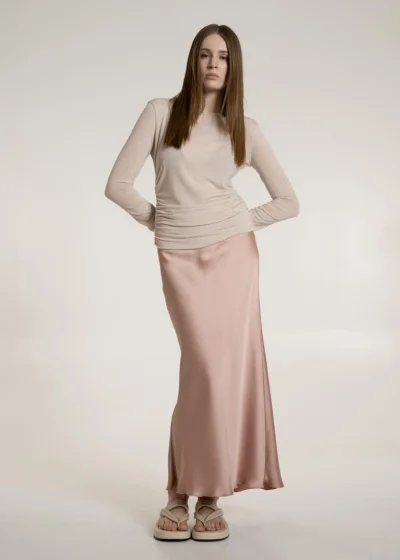 Skirt CLYDE powder pink