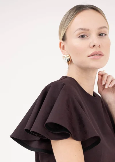 Dress LILY burgundy