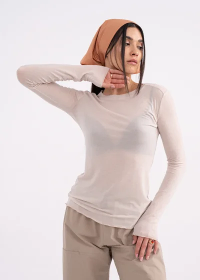 Longsleeve BEGONIA beige