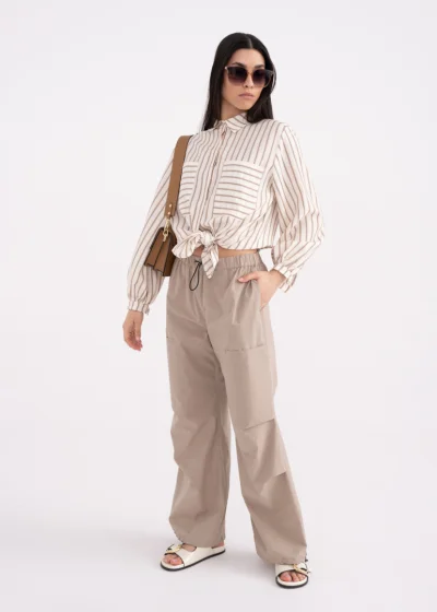 Trousers FOREST taupe