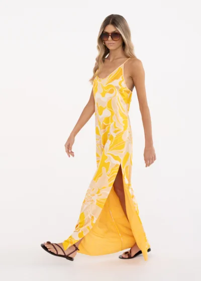 Dress CELIA yellow
