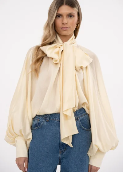 BLOUSE IRISMA butter yellow