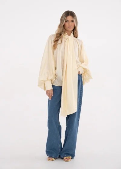 BLOUSE IRISMA butter yellow