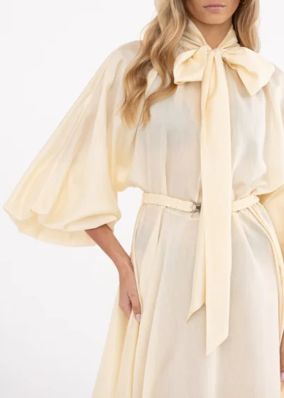 Dress NEMESIA butter yellow