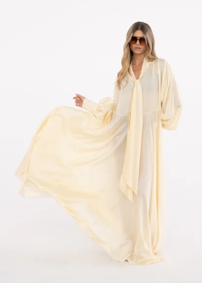 Dress NEMESIA butter yellow