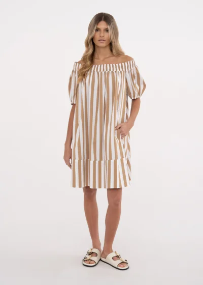 Dress LEONIA stripes