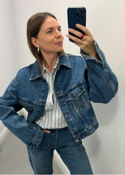 Jacket TERRY blue