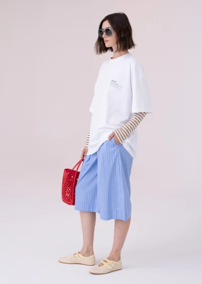 T-shirt MOSS white