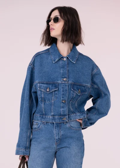 Jacket TERRY blue