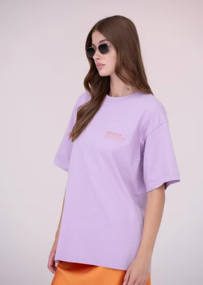 T-shirt MOSS purple