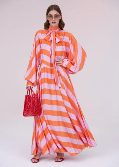 Dress NEMESIA stripes