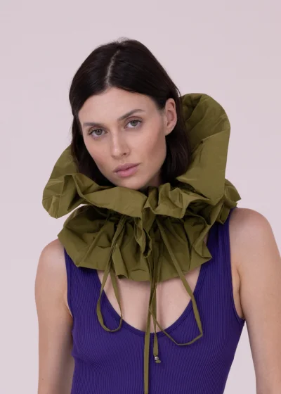 Collar CASCADA olive