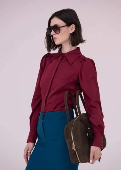 Shirt ARALIA burgundy