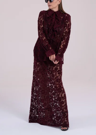Shirt GRACE burgundy