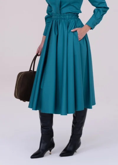 Skirt TWIG turquoise