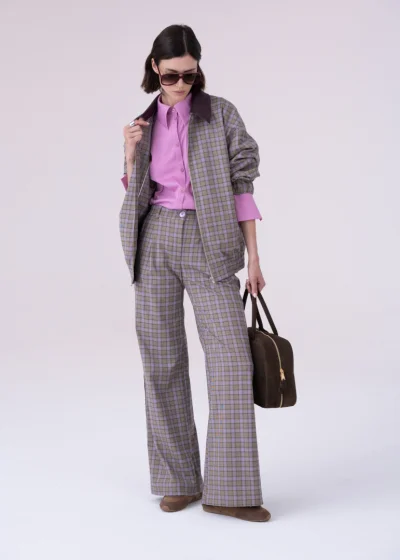 Trousers ARNIKA checkered