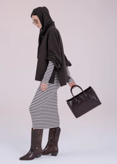 Dress CLEMIS chocolate