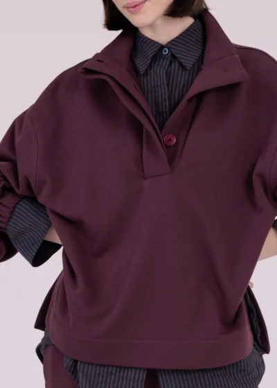 Sweatshirt MORAINE cherry