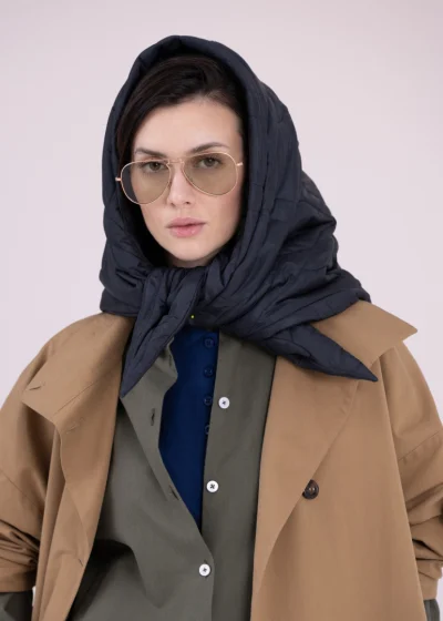 Scarf BLOOM black