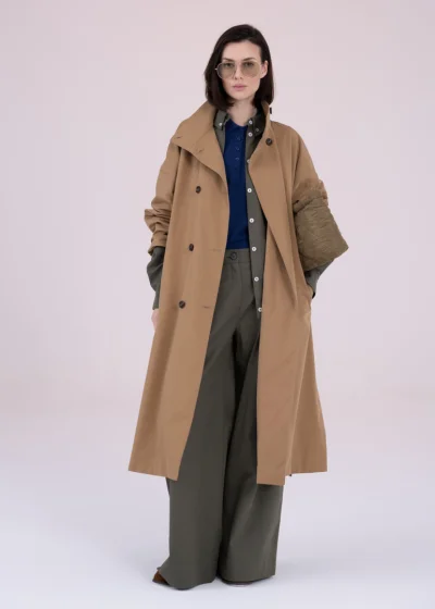 COAT CASCADE beige