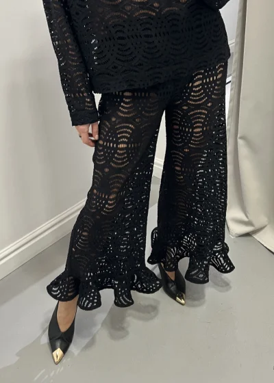 Trousers MARGIO black