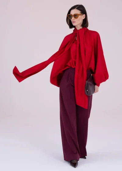 Trousers JOLIE burgundy