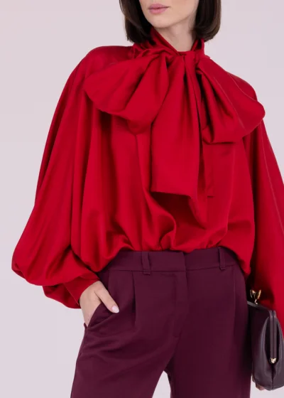BLOUSE IRISMA red